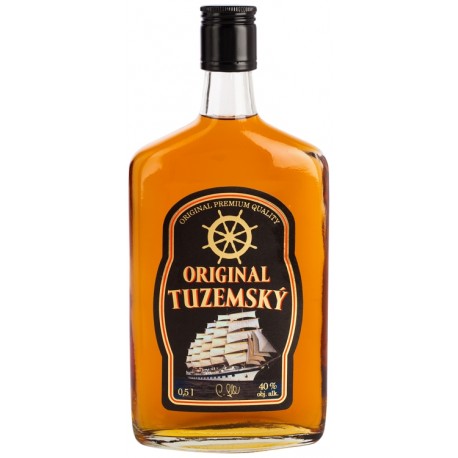 Original Tuzemský - plochá lahev 0,5L 40%
